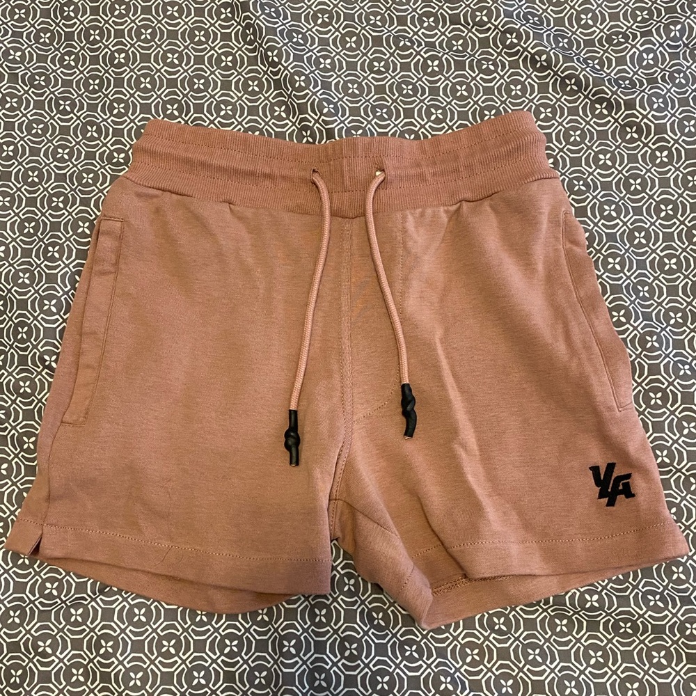 Rose pink 3” inseam YoungLA shorts